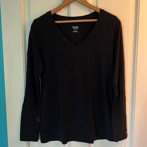 Mossimo Long Sleeve V-Neck Tee